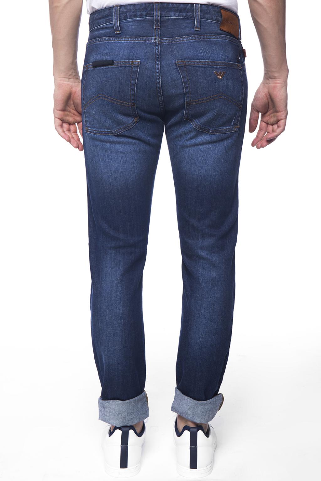 Armani j45 tapered on sale jeans